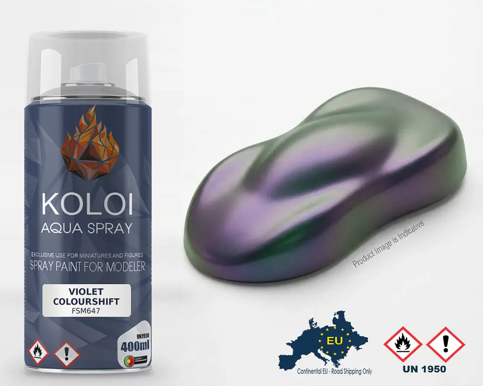 Violet Chromaflair Porsche 911 Millennium – Koloi Aqua Spray 400ml 1