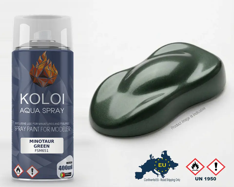 Minotaur Green Aston Martin – Koloi Aqua Spray 400ml 1