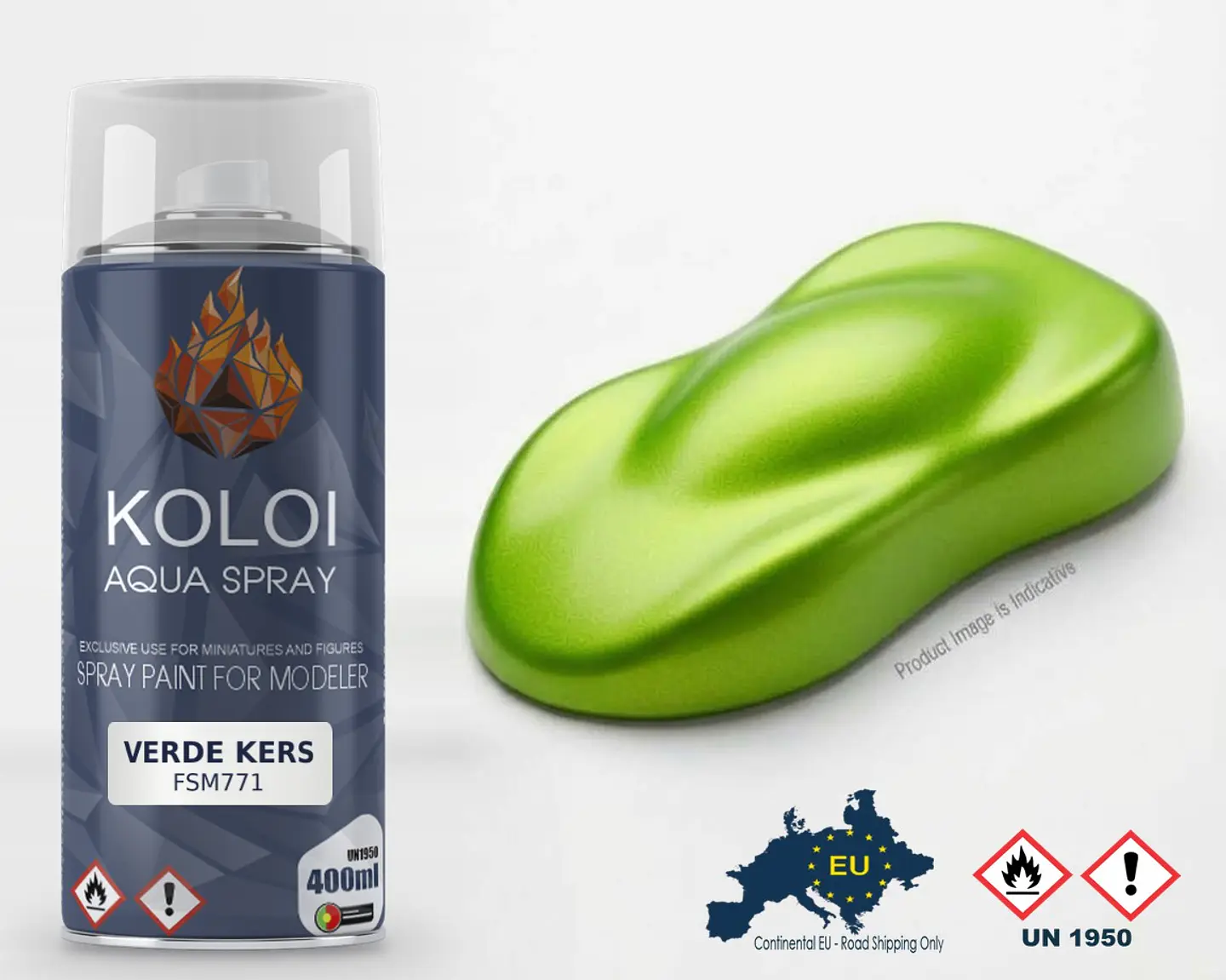 Verde Kers Lucido Ferrari – Koloi Aqua Spray 400ml 1