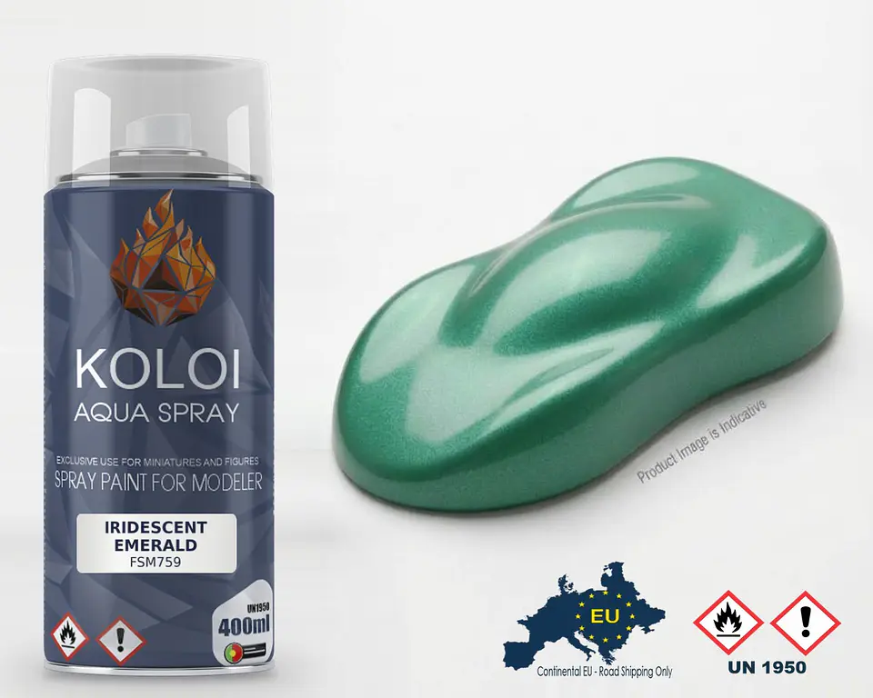 Iridescent Emerald Aston Martin – Koloi Aqua Spray 400ml 1