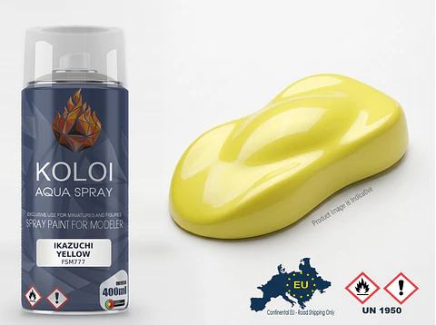 Nissan Z Ikazuchi Yellow + BASE – Koloi Aqua Spray 400ml