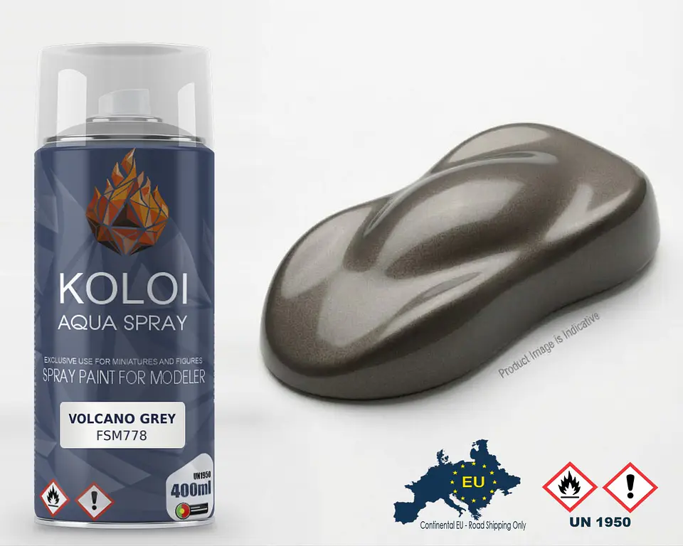 Volcano Grey Porsche – Koloi Aqua Spray 400ml 1
