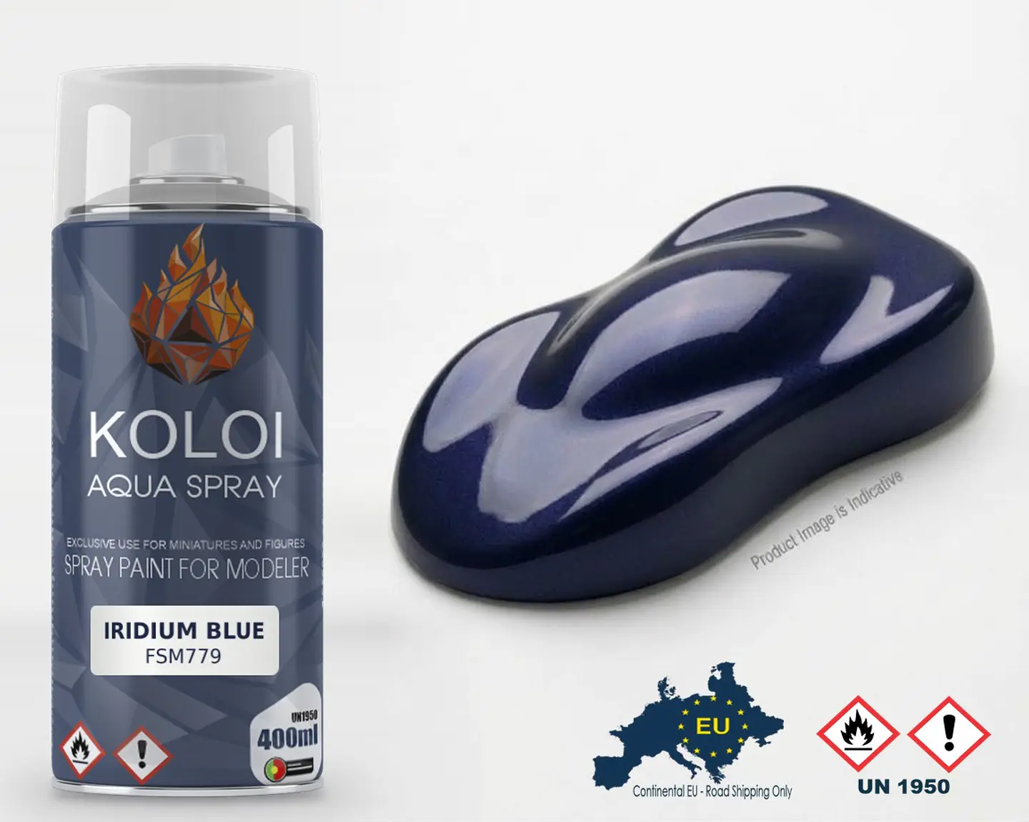 RAY Iridium Blue Nissan GT-R R35 – Koloi Aqua Spray 400ml 1