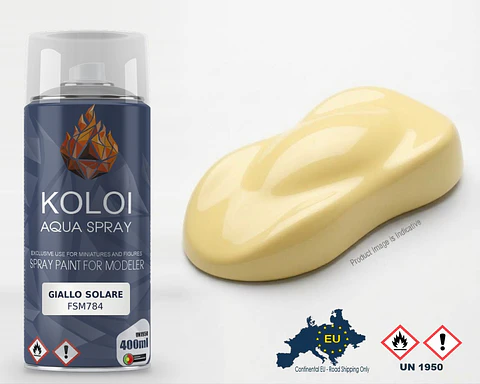 Ferrari Giallo Solare – Koloi Aqua Spray 400ml