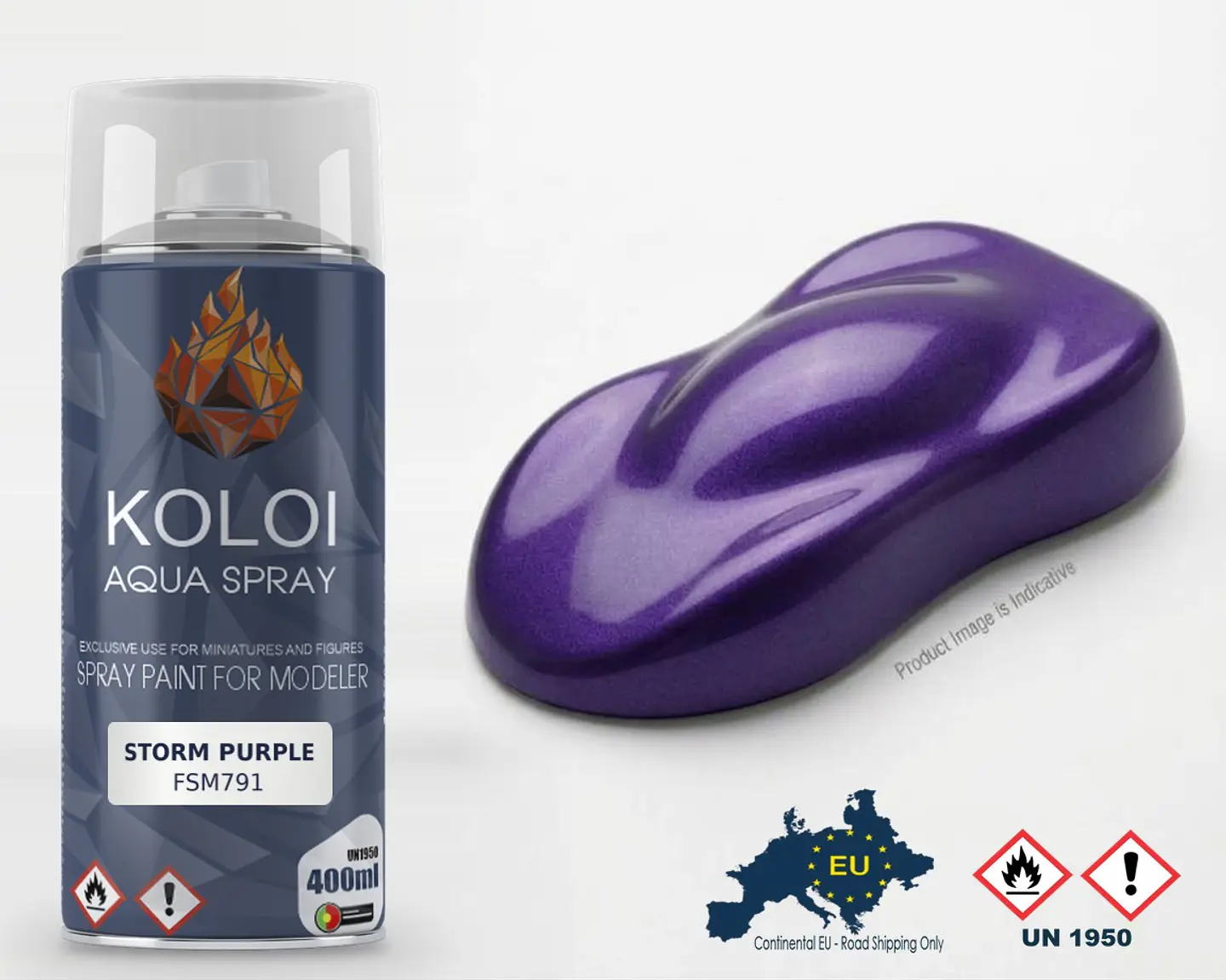 Aston Martin Storm Purple – Koloi Aqua Spray 400ml 1