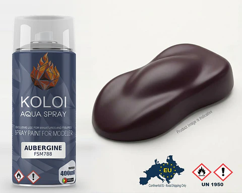 Aubergine Porsche – Koloi Aqua Spray 400ml