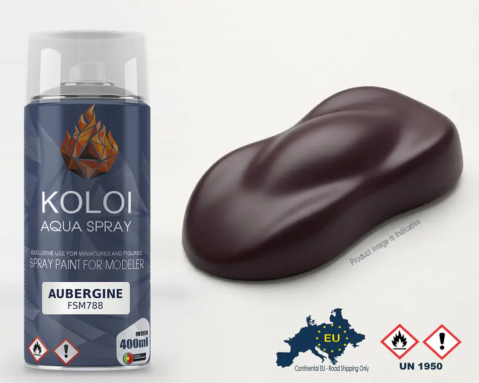 Aubergine Porsche – Koloi Aqua Spray 400ml 1