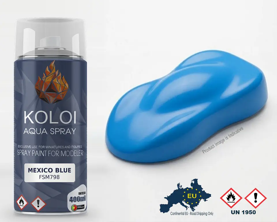 Mexico Blue Porsche – Koloi Aqua Spray 400ml 1