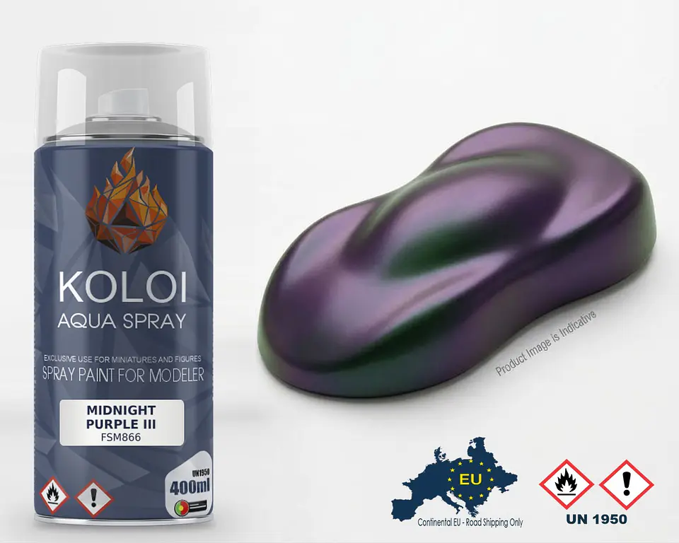 NISSAN R34 GTR MIDNIGHT PURPLE III  – Koloi Aqua Spray 400ml 1