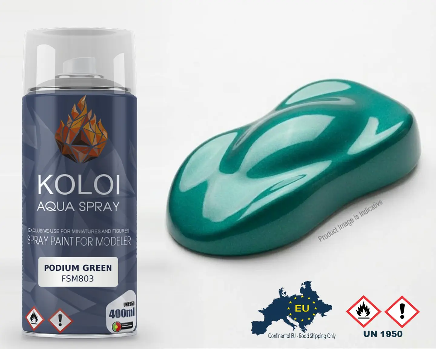 Podium Green Aston Martin – Koloi Aqua Spray 400ml 1