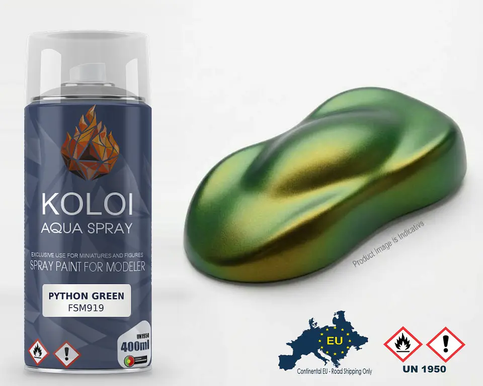 Python Green Chromaflair Porsche – Koloi Aqua Spray 400ml 1