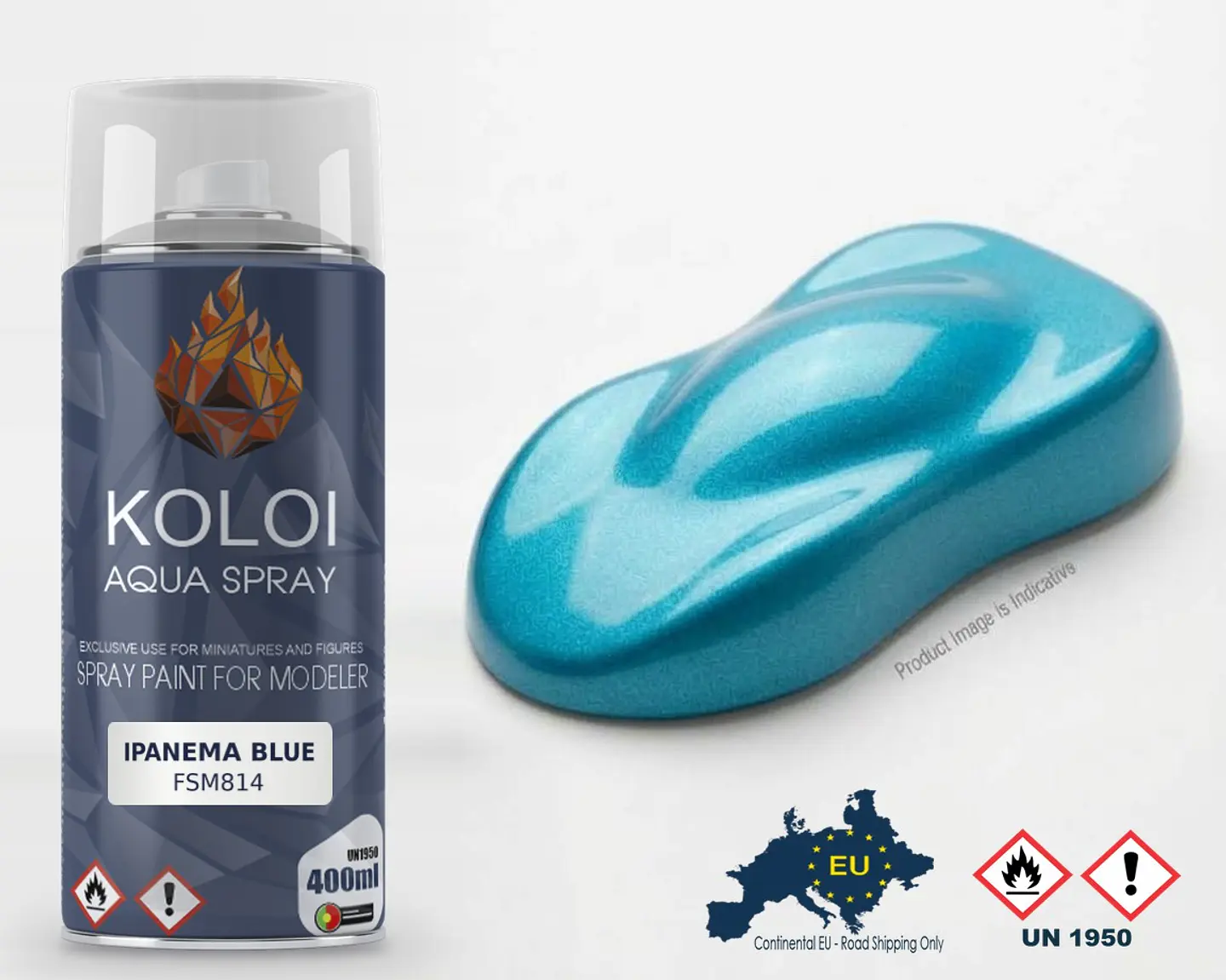 Ipanema Blue Porsche – Koloi Aqua Spray 400ml 1
