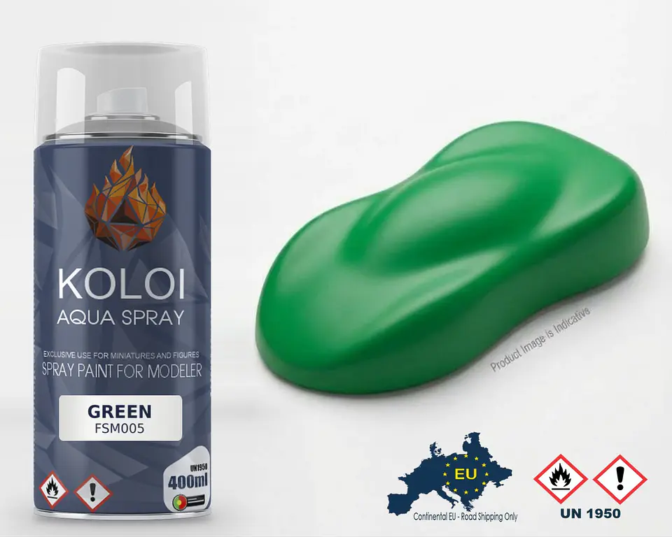 Green – Koloi Aqua Spray 400ml 1