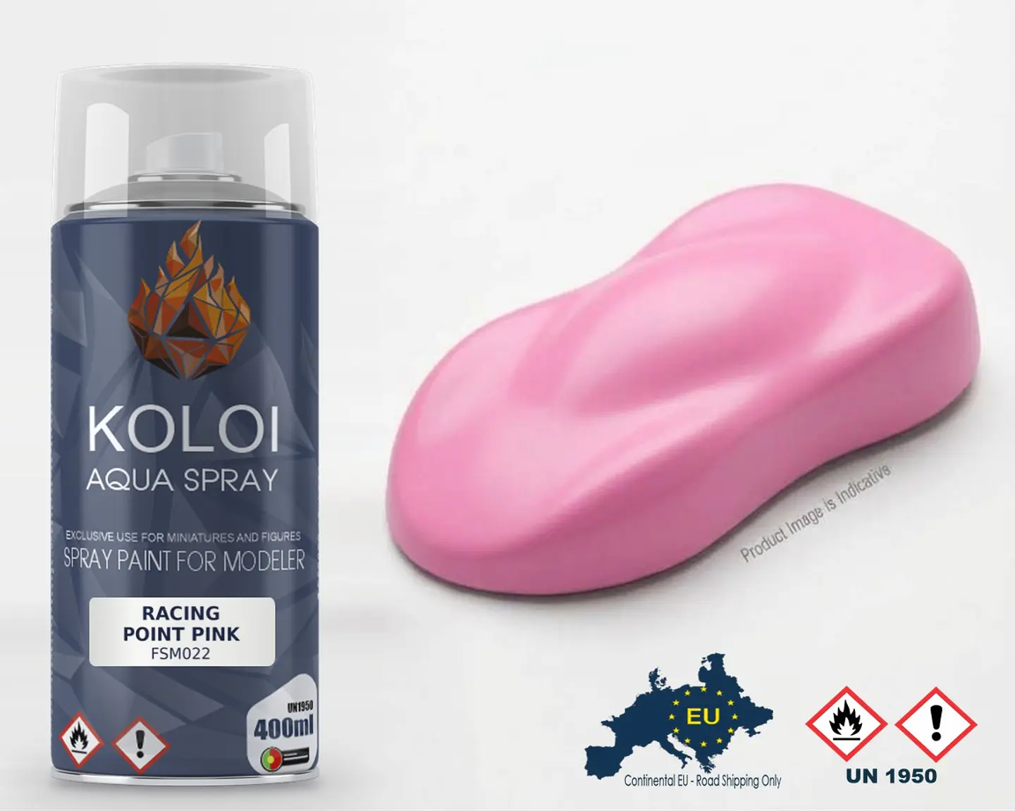 Racing Point Pink – Koloi Aqua Spray 400ml 1