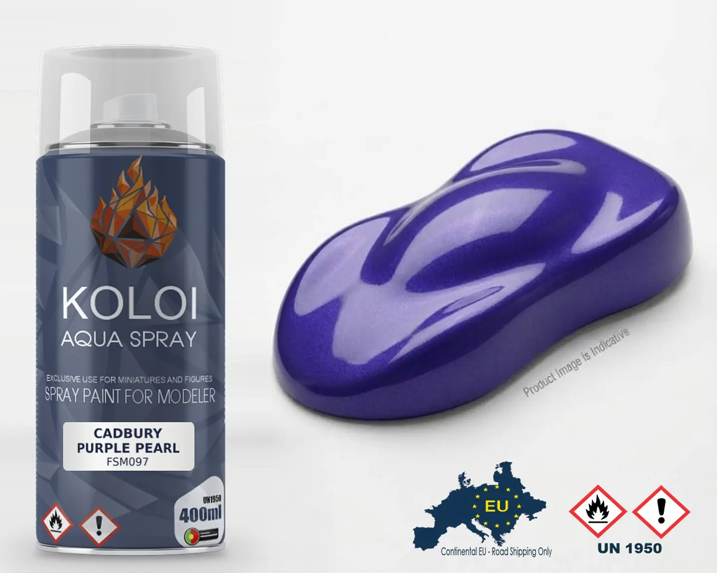 Cadbury Purple Pearl – Koloi Aqua Spray 400ml 1