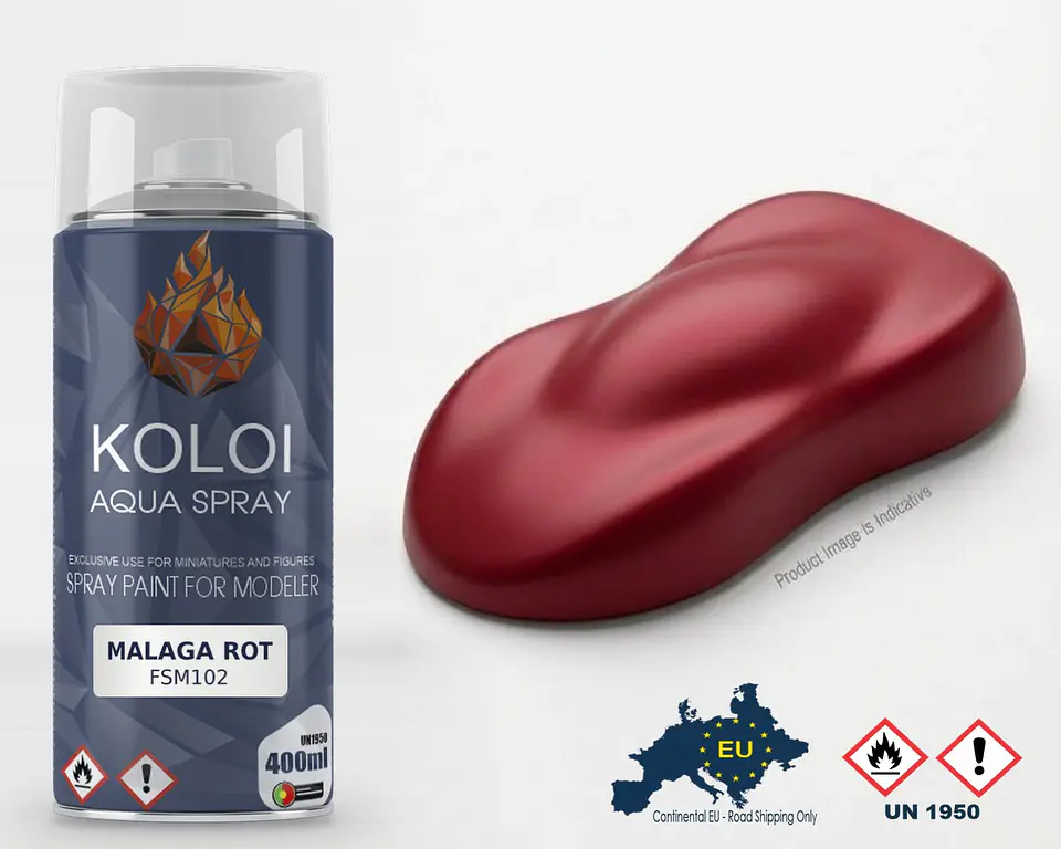 Malaga Rot – Koloi Aqua Spray 400ml 1