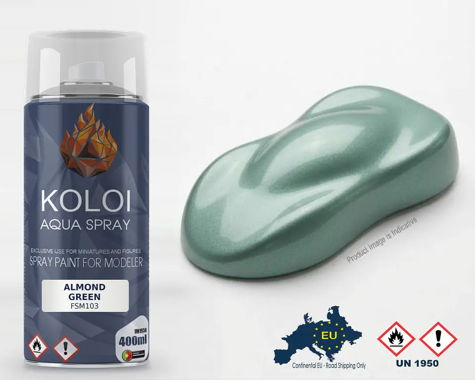 Almond Green – Koloi Aqua Spray 400ml 1