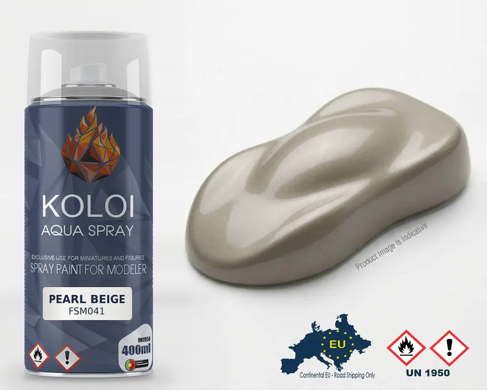 Pearl Beige – Koloi Aqua Spray 400ml 1