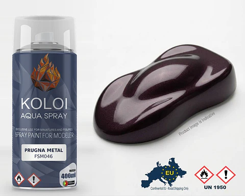 Prugna Metal – Koloi Aqua Spray 400ml