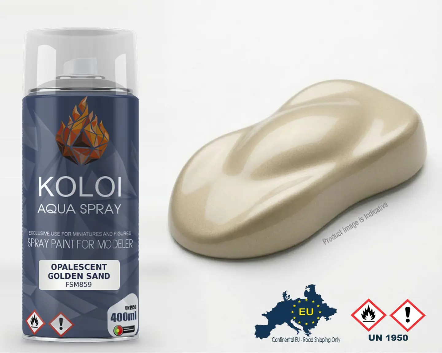 JAGUAR  OPALESCENT GOLDEN SAND – Koloi Aqua Spray 400ml 1