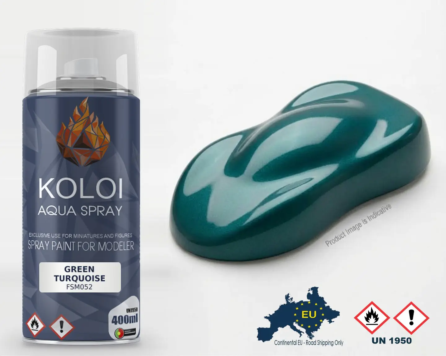 Green Turquoise – Koloi Aqua Spray 400ml 1