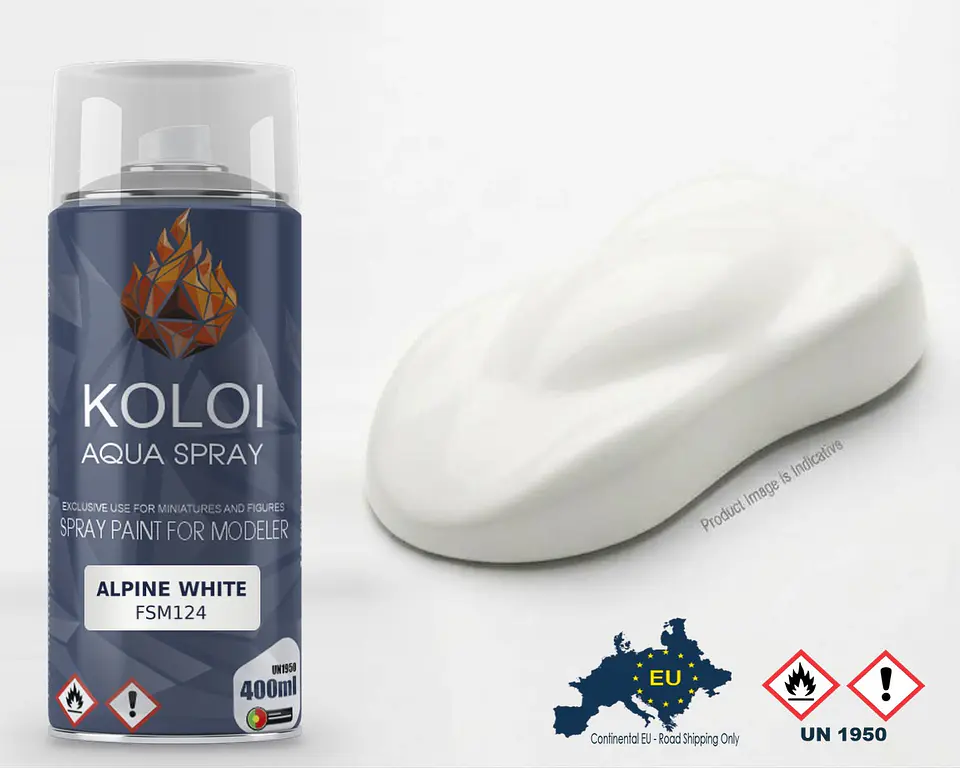 Alpine White – Koloi Aqua Spray 400ml 1