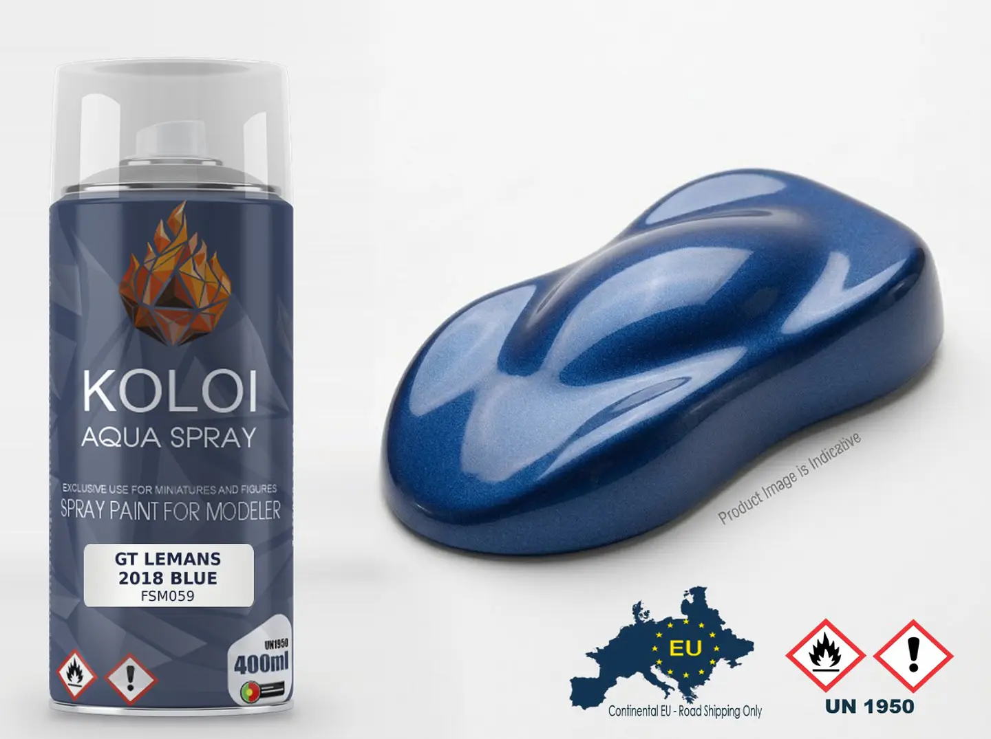 GT Lemans 2018 Blue – Koloi Aqua Spray 400ml 1