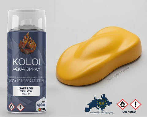 Saffron Yellow – Koloi Aqua Spray 400ml