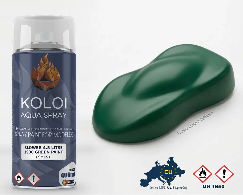 Blower 4.5 Litre 1930 Green Paint – Koloi Aqua Spray 400ml 1