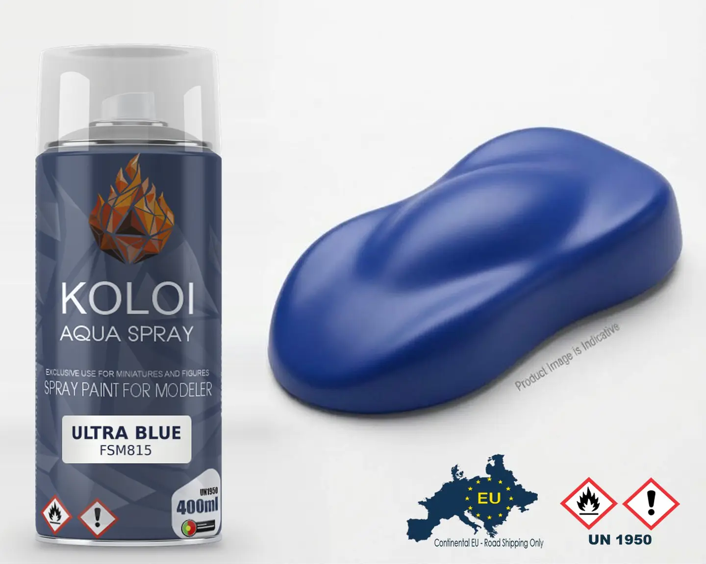 ULTRA BLUE PORSCHE – Koloi Aqua Spray 400ml 1