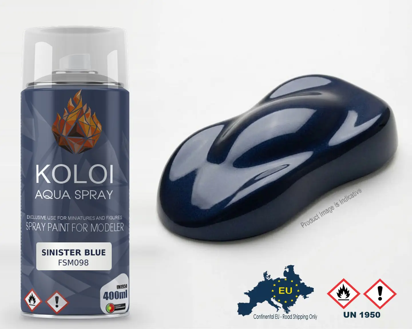 Sinister Blue – Koloi Aqua Spray 400ml 1
