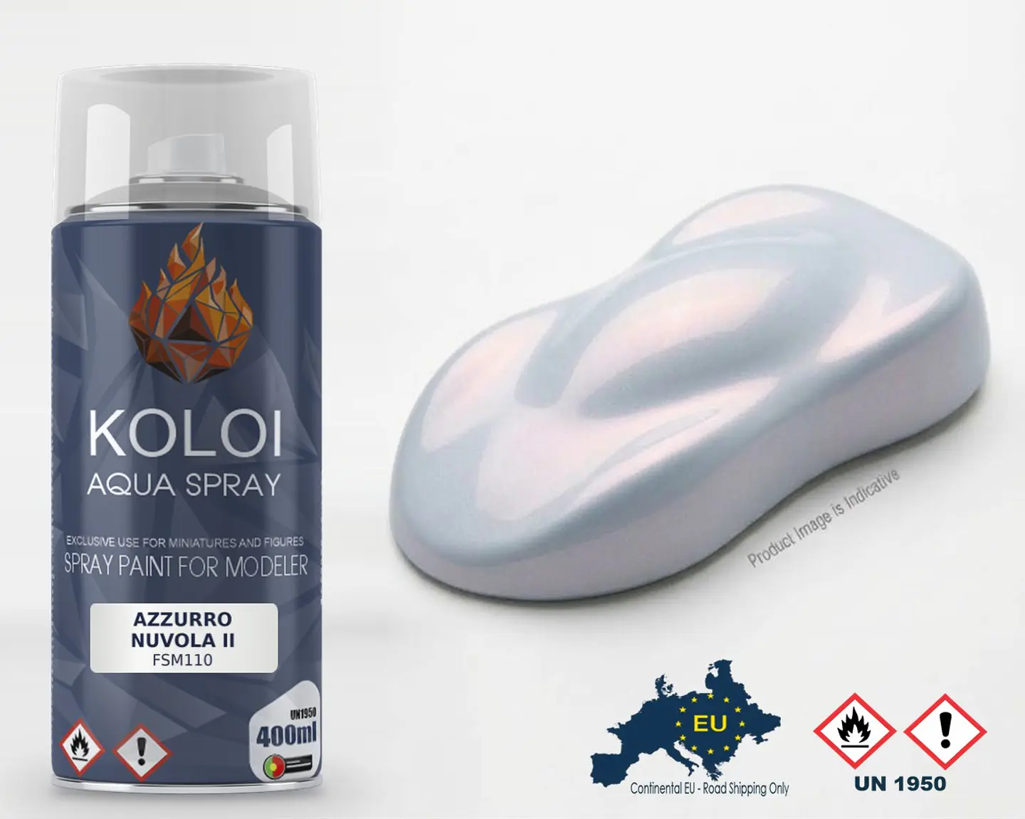 Azzurro Nuvola II – Koloi Aqua Spray 400ml 1