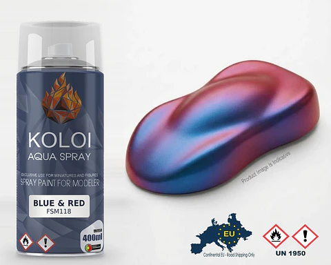 Blue & Red – Koloi Aqua Spray 400ml