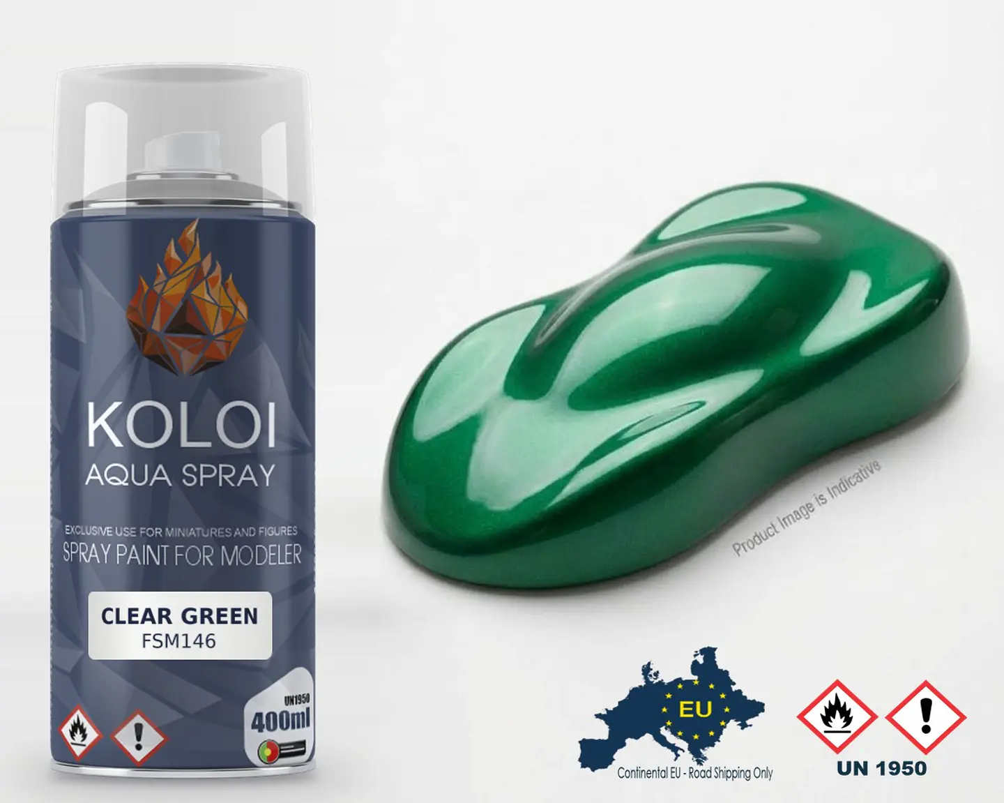 Clear Green – Koloi Aqua Spray 400ml 1