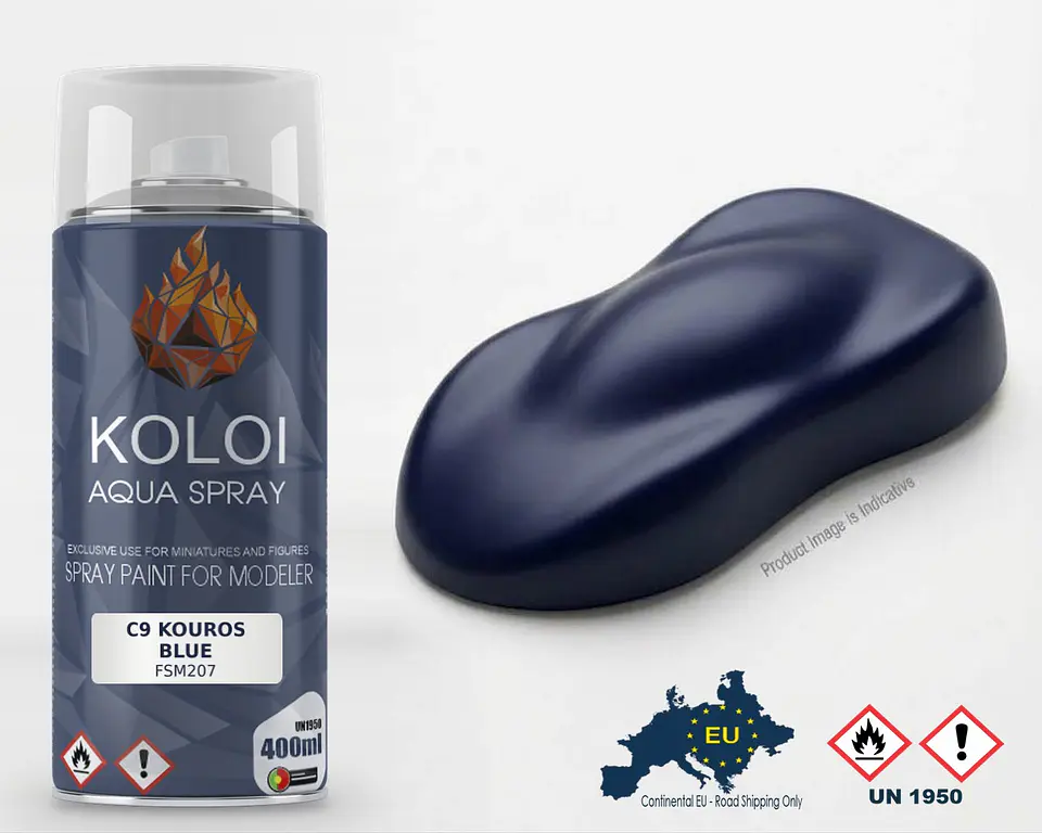 C9 Kouros Blue – Koloi Aqua Spray 400ml 1