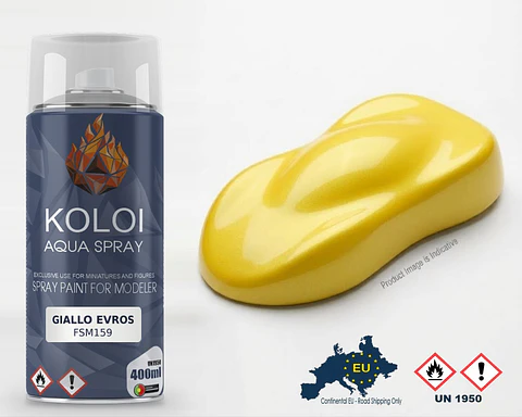 Giallo Evros – Koloi Aqua Spray 400ml
