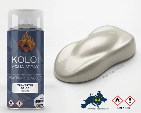 Travertin Beige – Koloi Aqua Spray 400ml