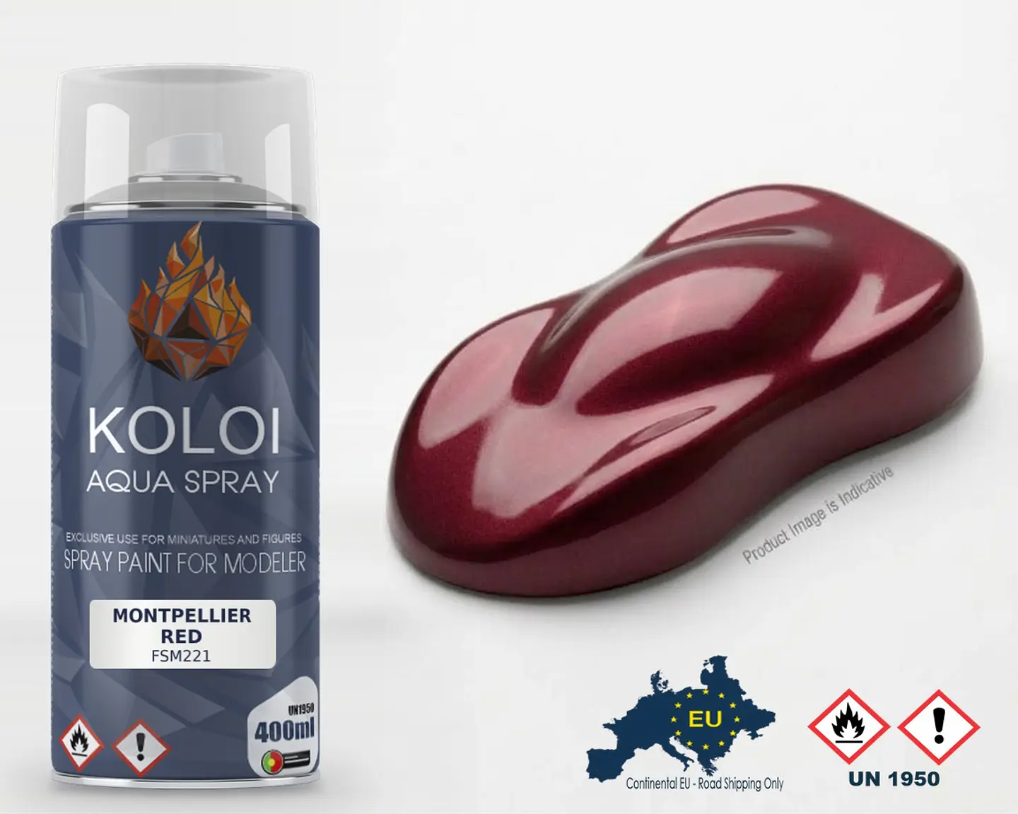 Montpellier Red – Koloi Aqua Spray 400ml 1