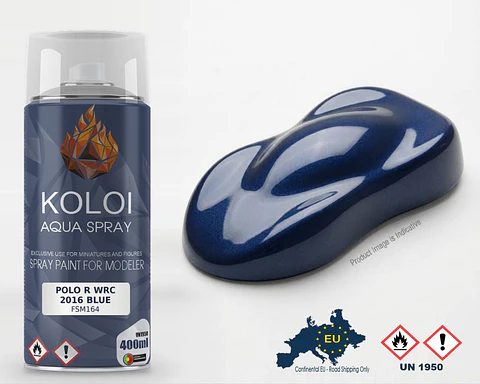 Polo R WRC 2016 Blue – Koloi Aqua Spray 400ml