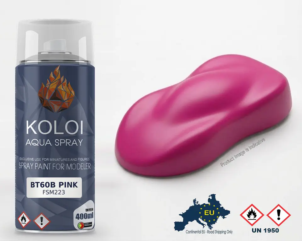 BT60B Pink – Koloi Aqua Spray 400ml 1