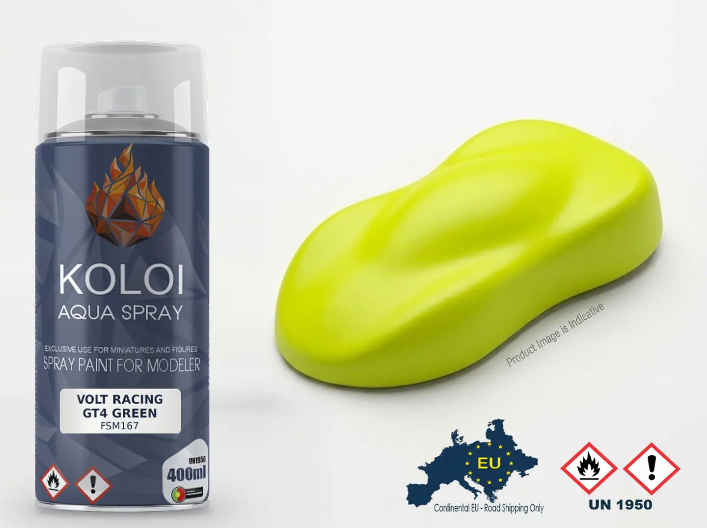 Volt Racing GT4 Green – Koloi Aqua Spray 400ml 1