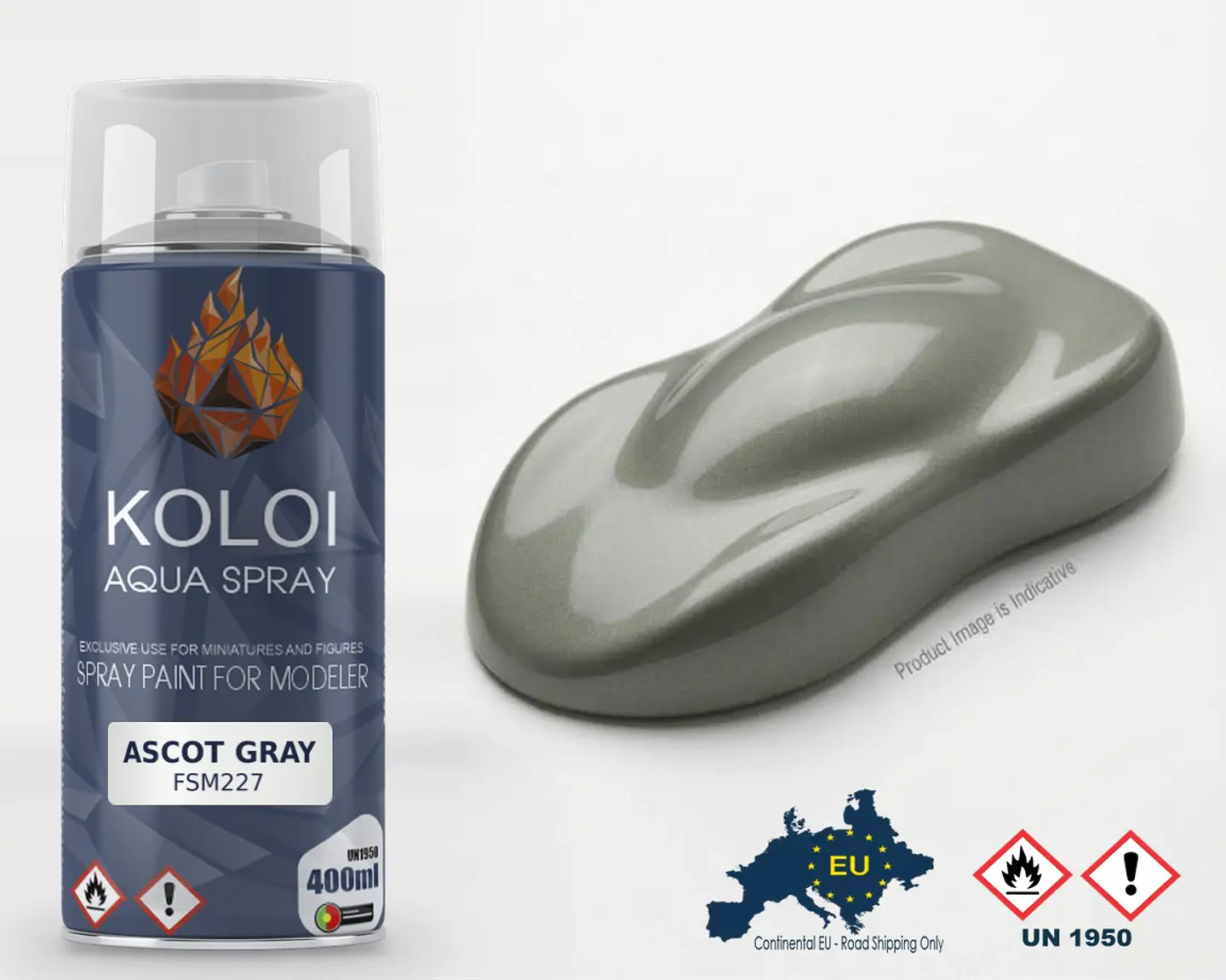 Ascot Gray – Koloi Aqua Spray 400ml 1