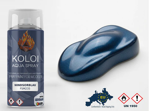 Windsorblau – Koloi Aqua Spray 400ml
