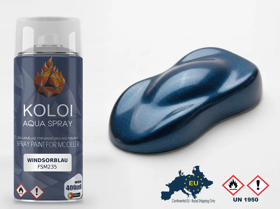 Windsorblau – Koloi Aqua Spray 400ml 1
