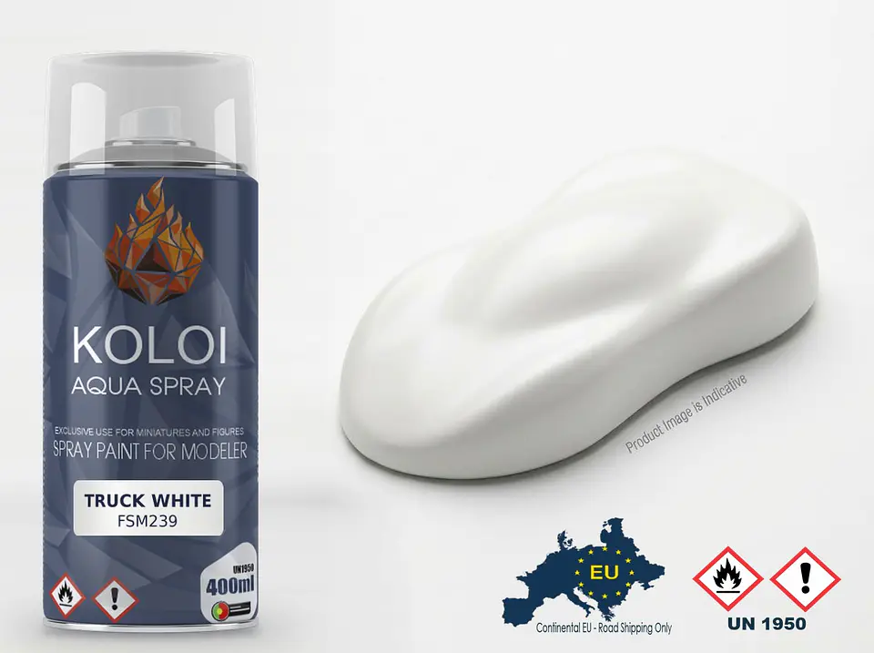 Truck White – Koloi Aqua Spray 400ml 1