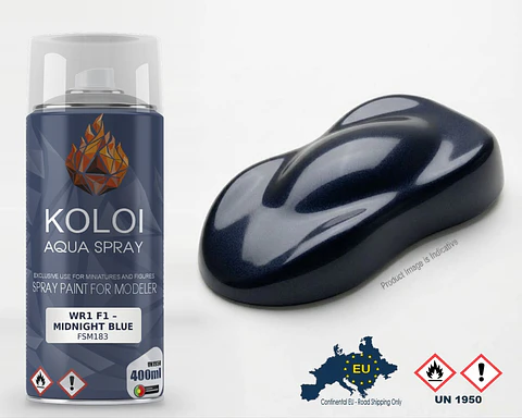 WR1 F1 – Midnight Blue – Koloi Aqua Spray 400ml