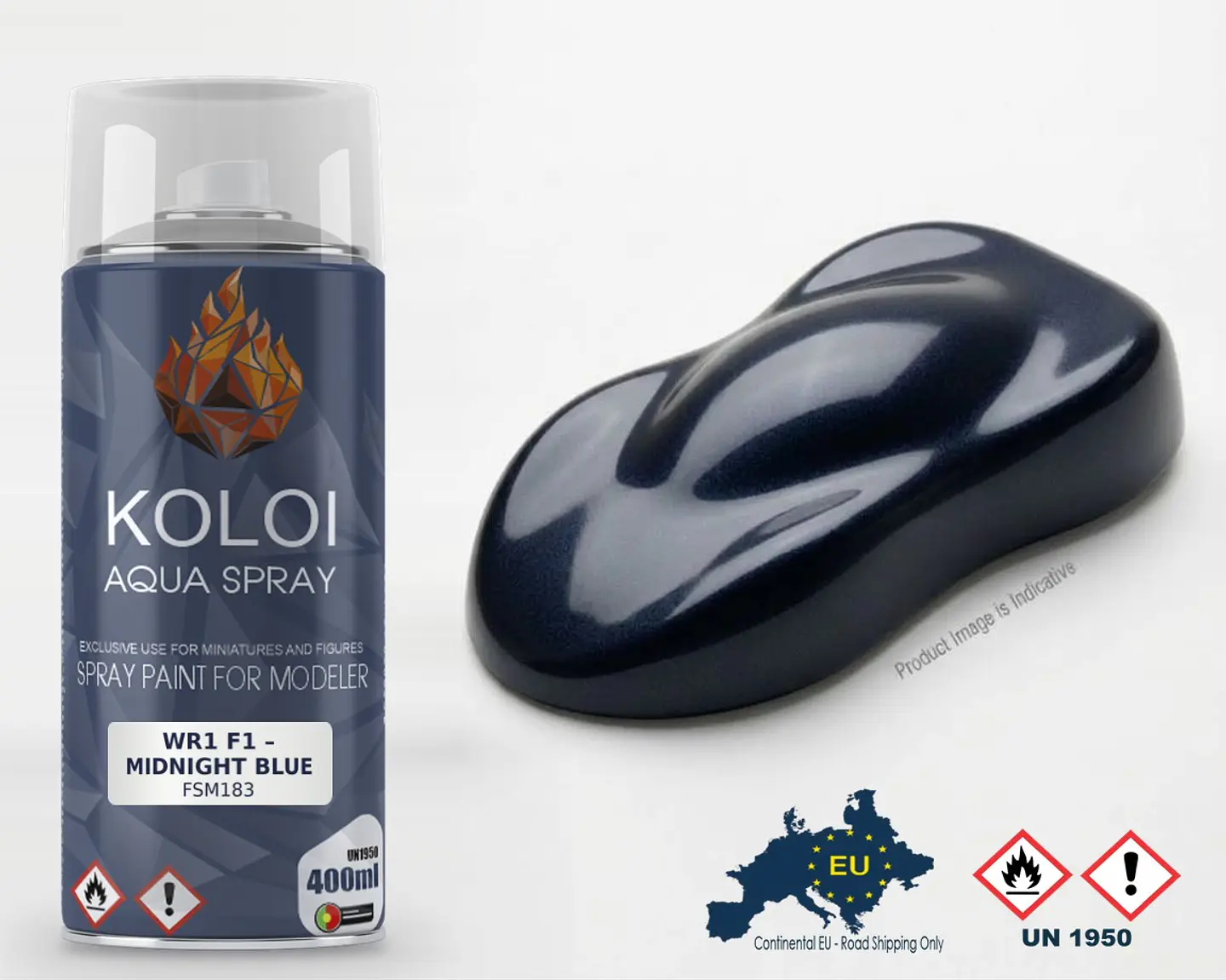 WR1 F1 – Midnight Blue – Koloi Aqua Spray 400ml 1