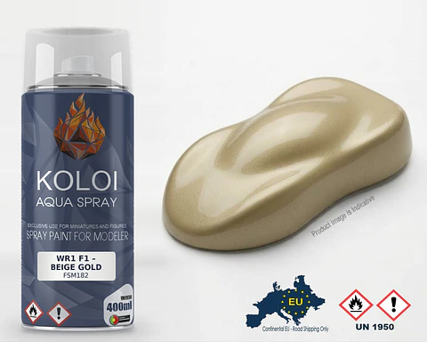 WR1 F1 – Beige Gold – Koloi Aqua Spray 400ml