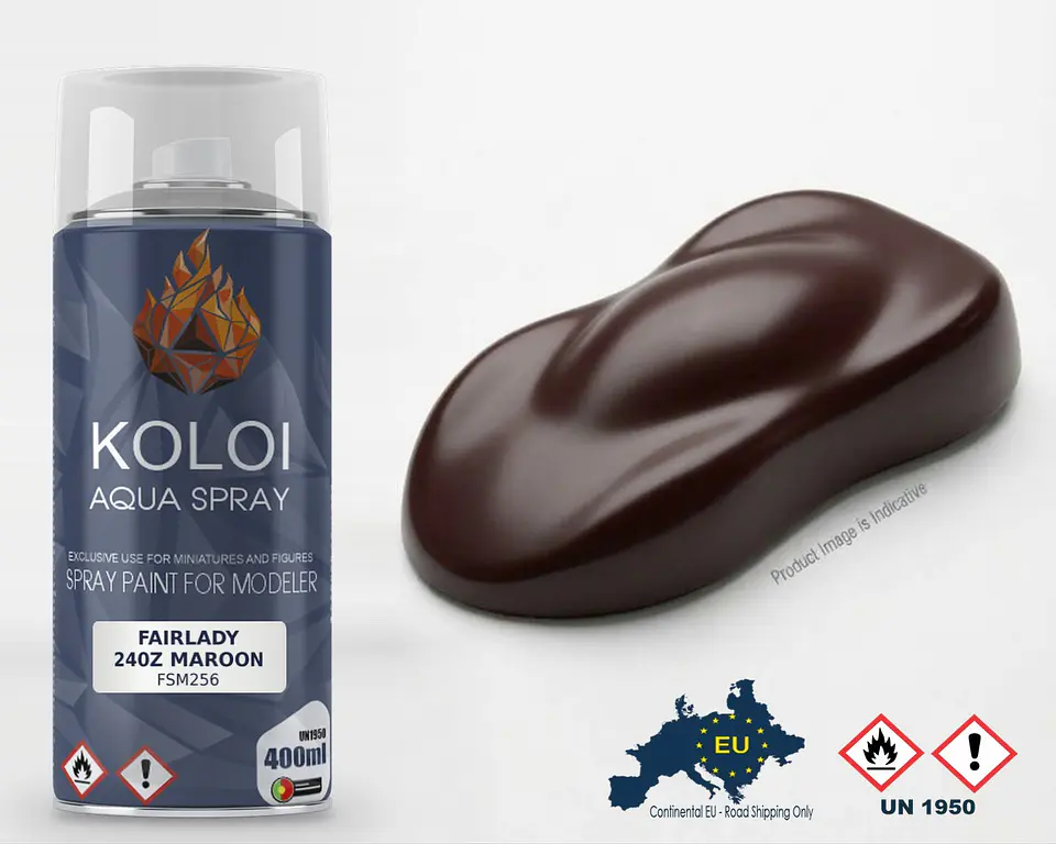 Fairlady 240Z Maroon – Koloi Aqua Spray 400ml 1