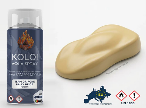 Team Grifone Rally Beige – Koloi Aqua Spray 400ml